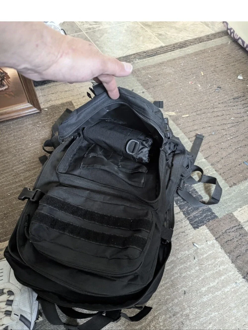 Molle Tactical Assault Backpack Multi Pocket Adjustable Padded Abs Expandable
